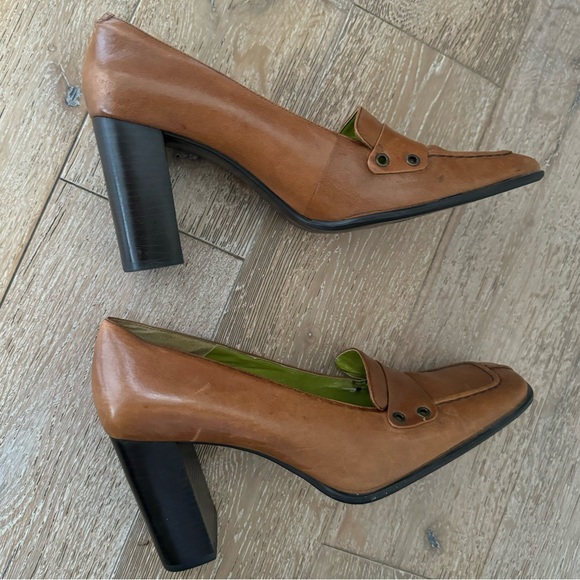 Nine West Block Heels w/ Buckle - Picture 4 of 13